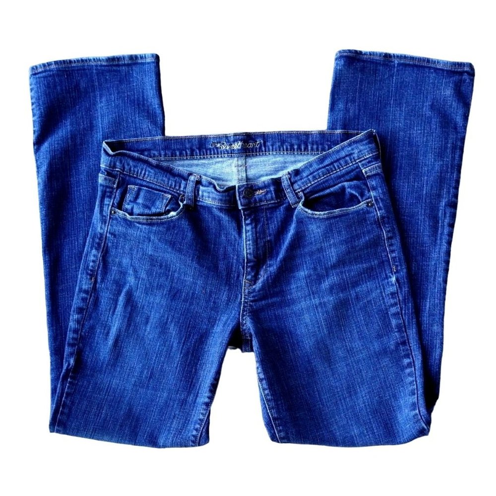 Old Navy Jeans Womens Size 12 Long‎ Boot Cut The Sweetheart
